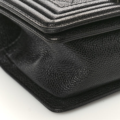 Chanel Caviar Quilted Small Boy Flap Black 8 of 10