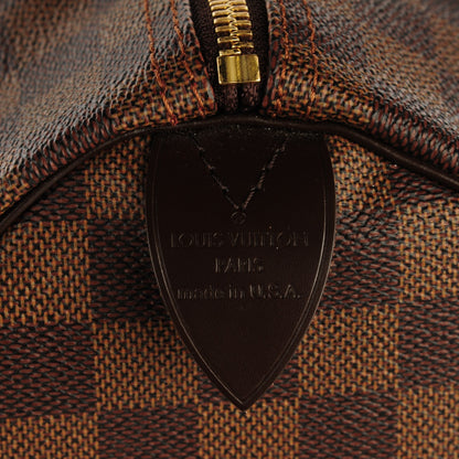 Louis Vuitton Damier Ebene Speedy 30 5 of 7