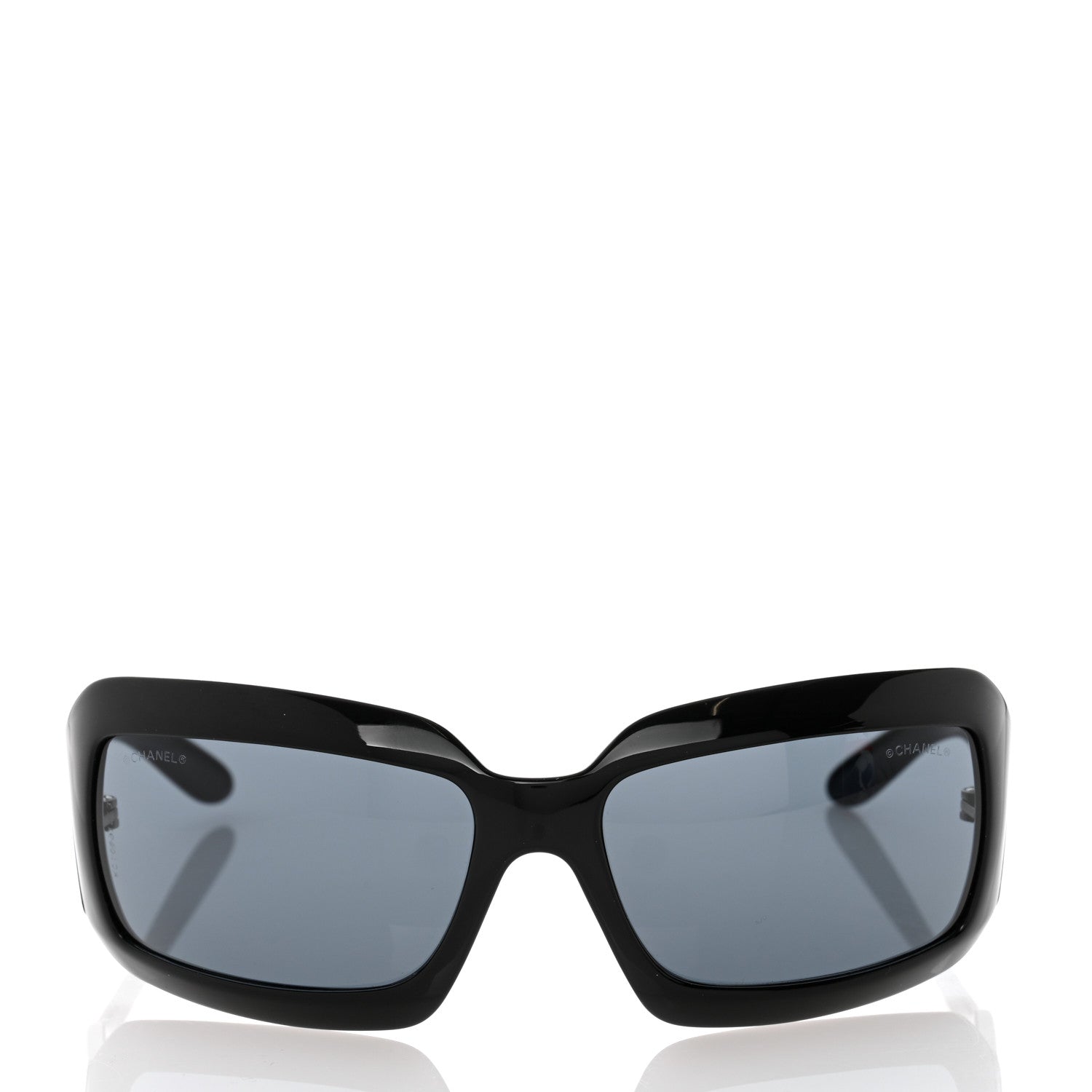 Chanel Mother of Pearl CC Sunglasses 5076-H Black 2 of 8