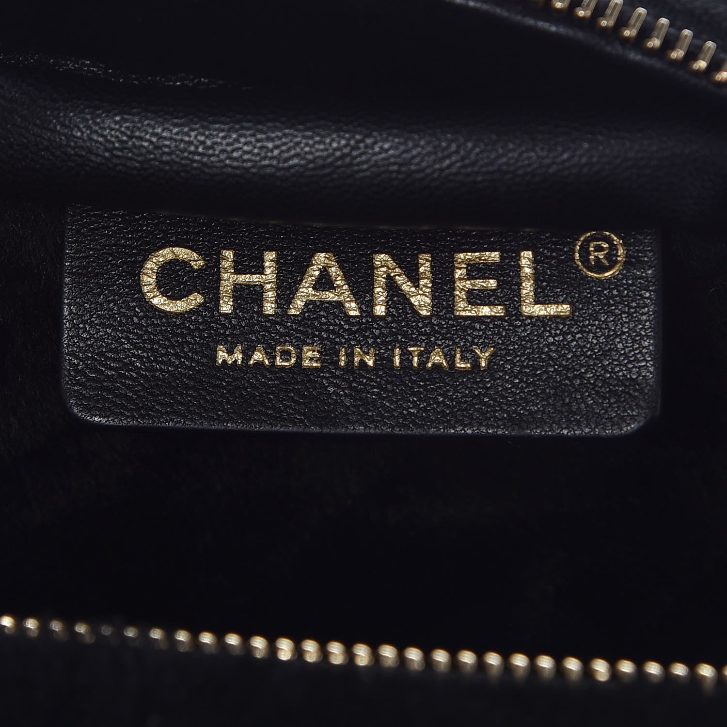 Chanel Calfskin Fur Quilted Waist Bag Fanny Pack Black 6 of 8