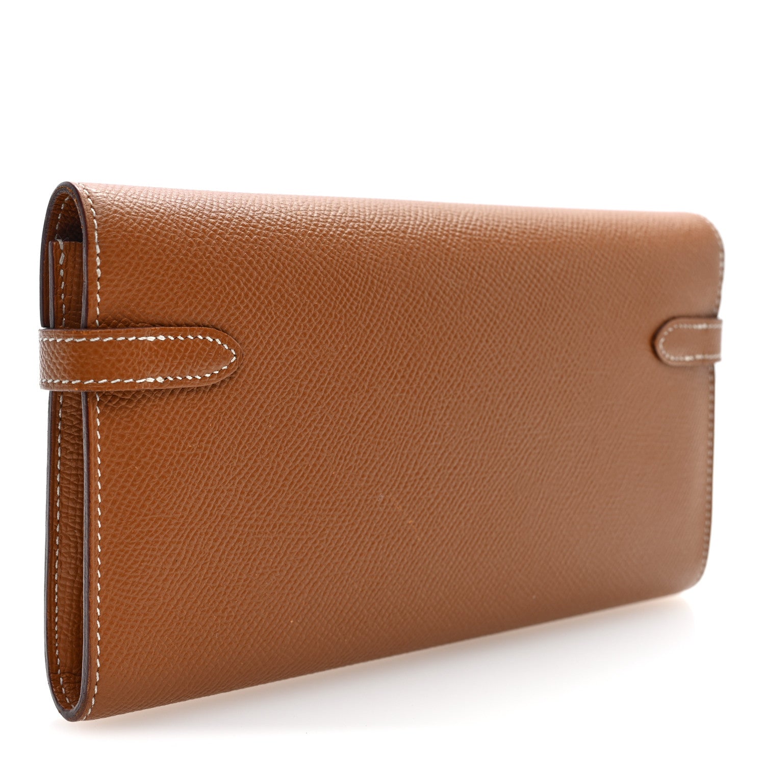 Hermes Epsom Kelly Longue Wallet Gold 3 of 7