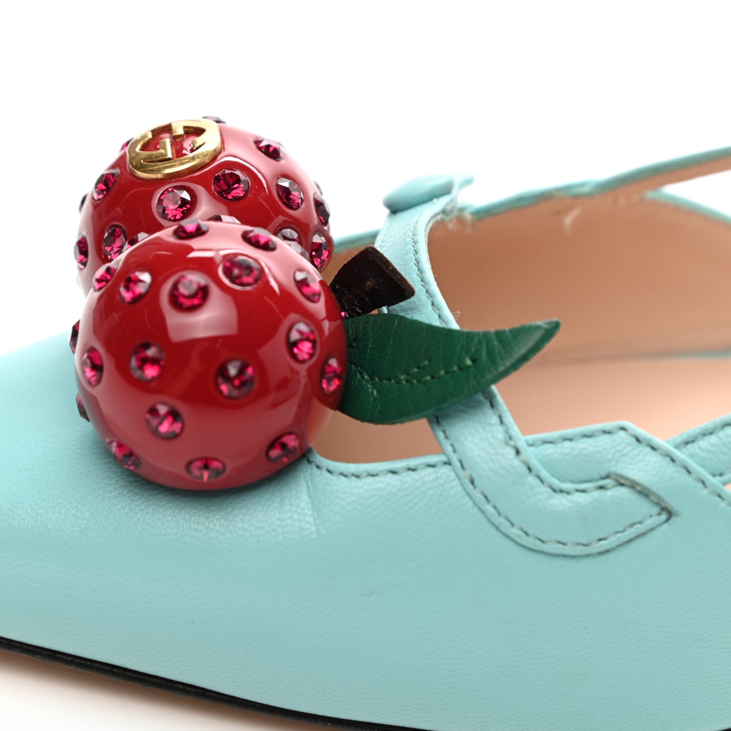 Malaga Kid Unia Cherry Pumps 37 New Acquamarine Emerald Cocoa