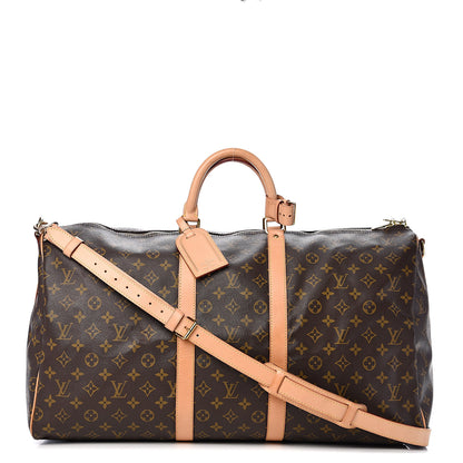 Louis Vuitton Monogram Keepall Bandouliere 55 1 of 10