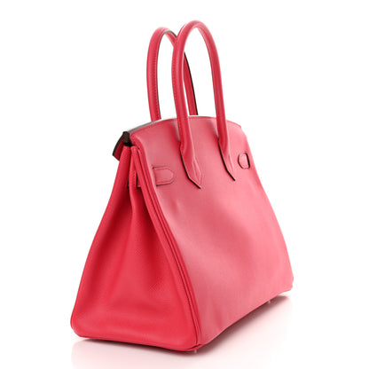 Hermes Epsom Birkin 30 Rose Extreme 3 of 10