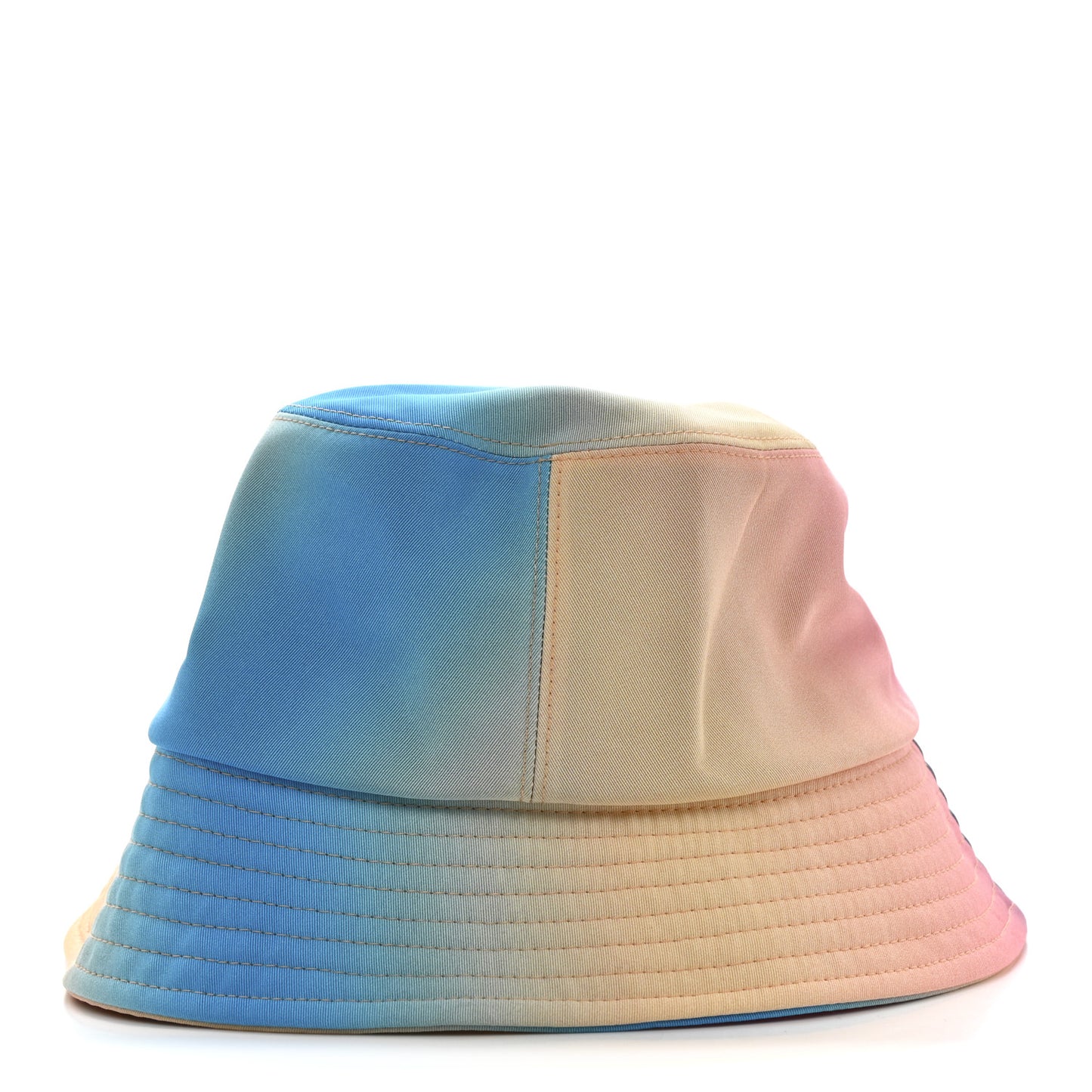 Canvas Crystal Ombre CC Bucket Hat M Pink Yellow Blue