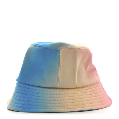 Chanel Canvas Crystal Ombre CC Bucket Hat M Pink Yellow Blue 6 of 8