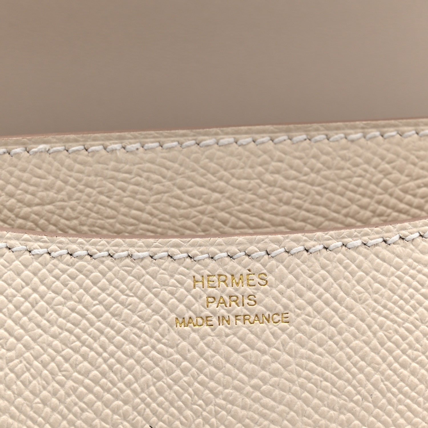 Hermes Epsom Constance 18 Craie 7 of 12