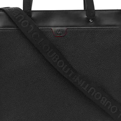 Christian Louboutin Grained Calfskin Ruistote Tote Black 7 of 14