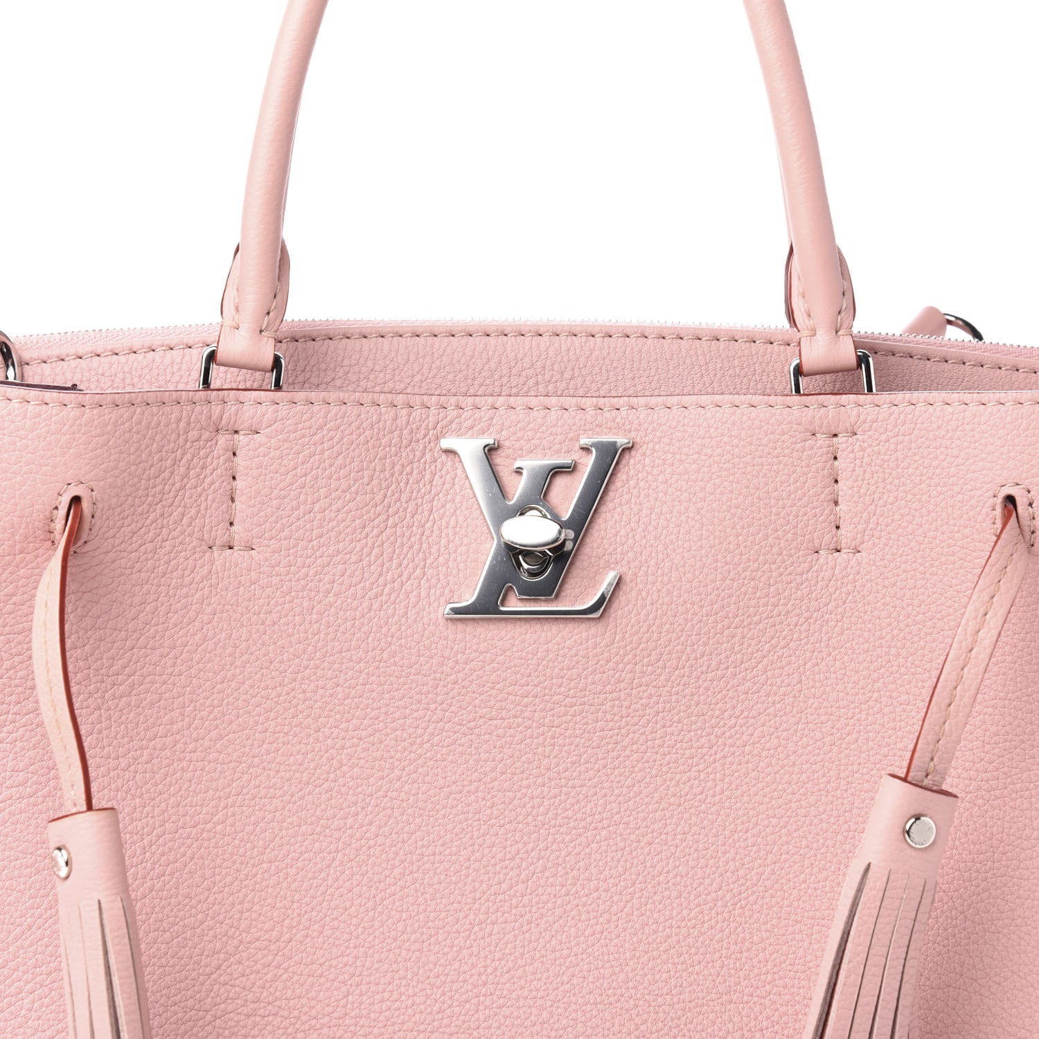 Louis Vuitton Calfskin Lockmeto Rose Poudre 9 of 9
