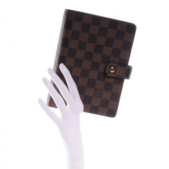 Louis Vuitton Damier Ebene Medium Ring Agenda 2 of 7