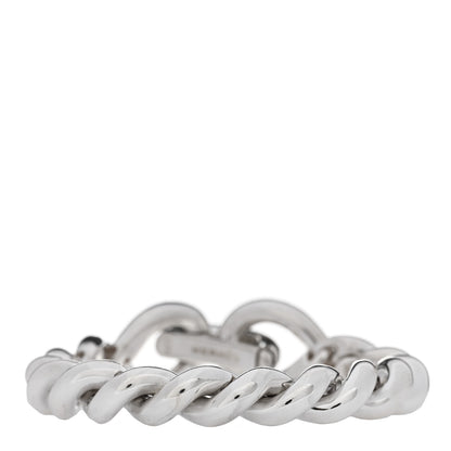 Hermes Sterling Silver MM Torsade Bracelet 2 of 3