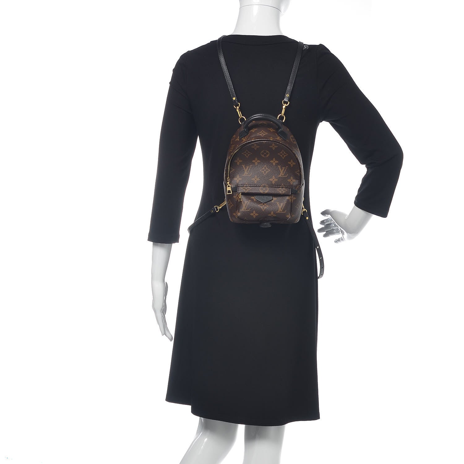 Louis Vuitton Monogram Palm Springs Backpack Mini 3 of 16