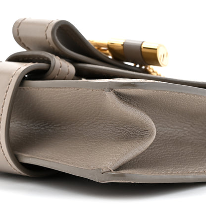 Chloe Shiny Goatskin Calfskin Mini Aby Chain Shoulder Bag Motty Grey 9 of 15