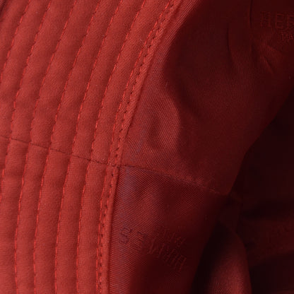 Hermes Polyester Nylon Marais Hat 58 Rouge 9 of 9