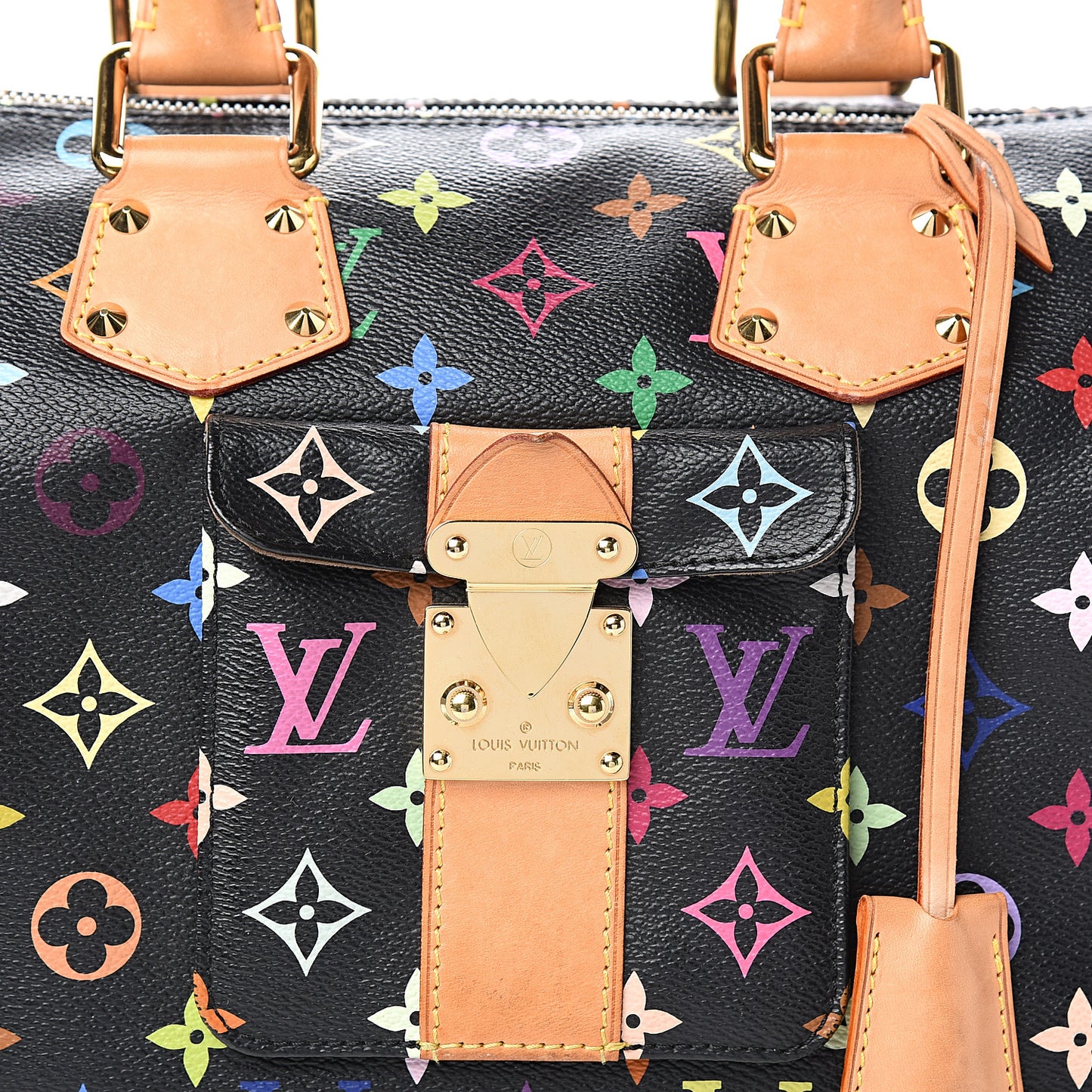 Monogram Multicolor Speedy 30 Black