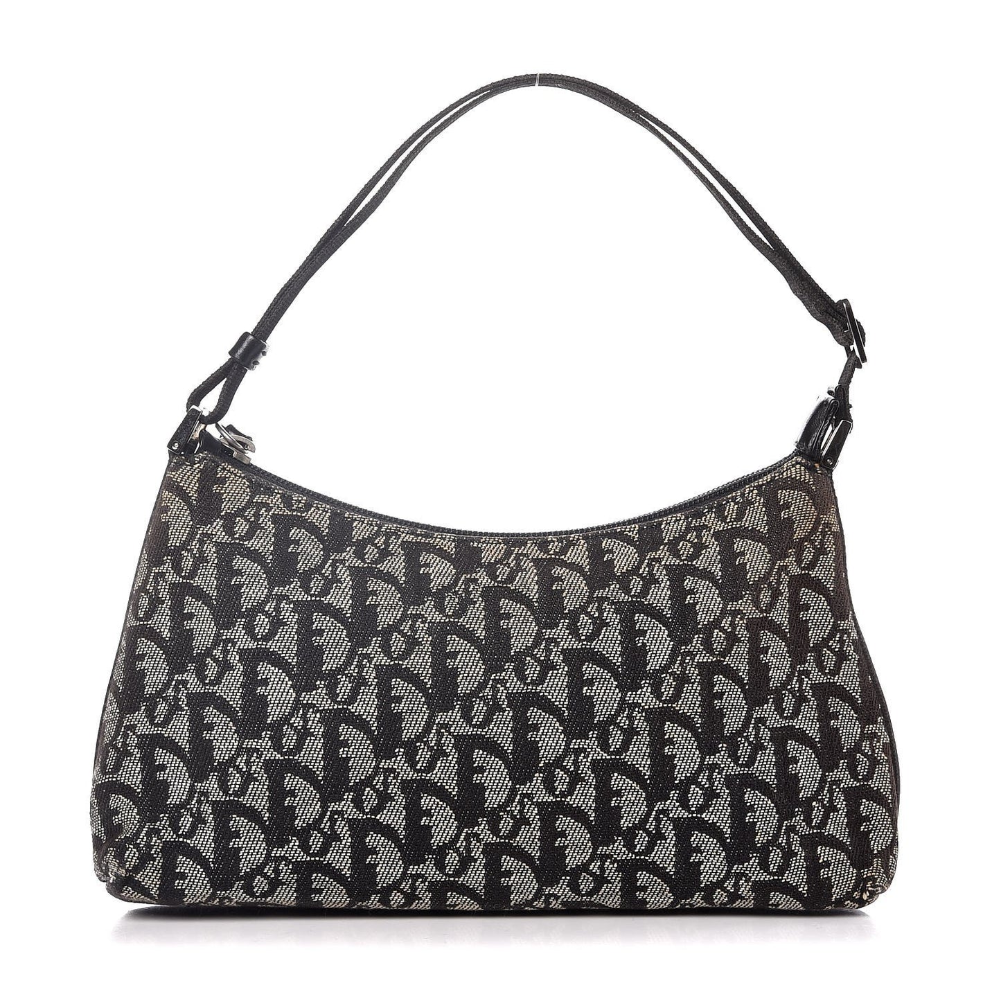 Monogram Shoulder Bag Pochette Black