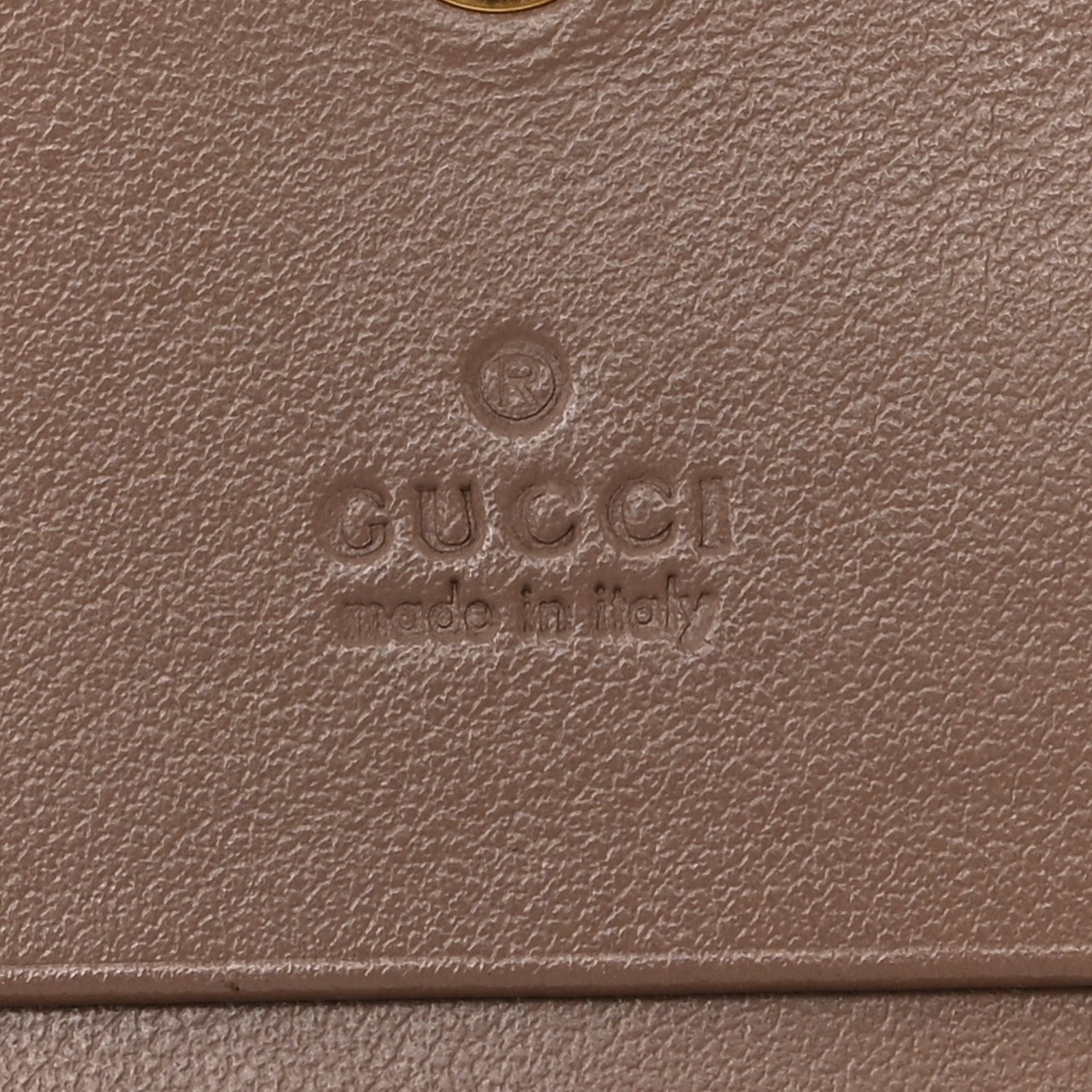 Gucci Calfskin Matelasse GG Marmont Card Case Wallet Porcelain Rose 6 of 10
