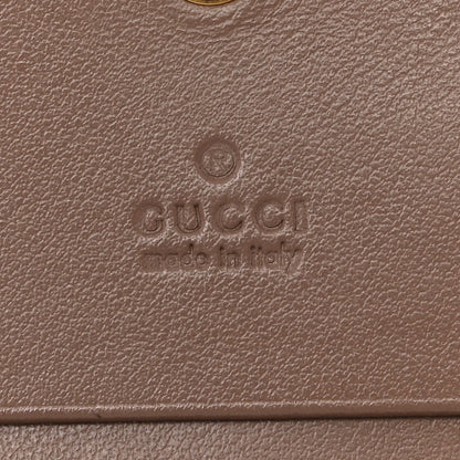 Gucci Calfskin Matelasse GG Marmont Card Case Wallet Porcelain Rose 6 of 10