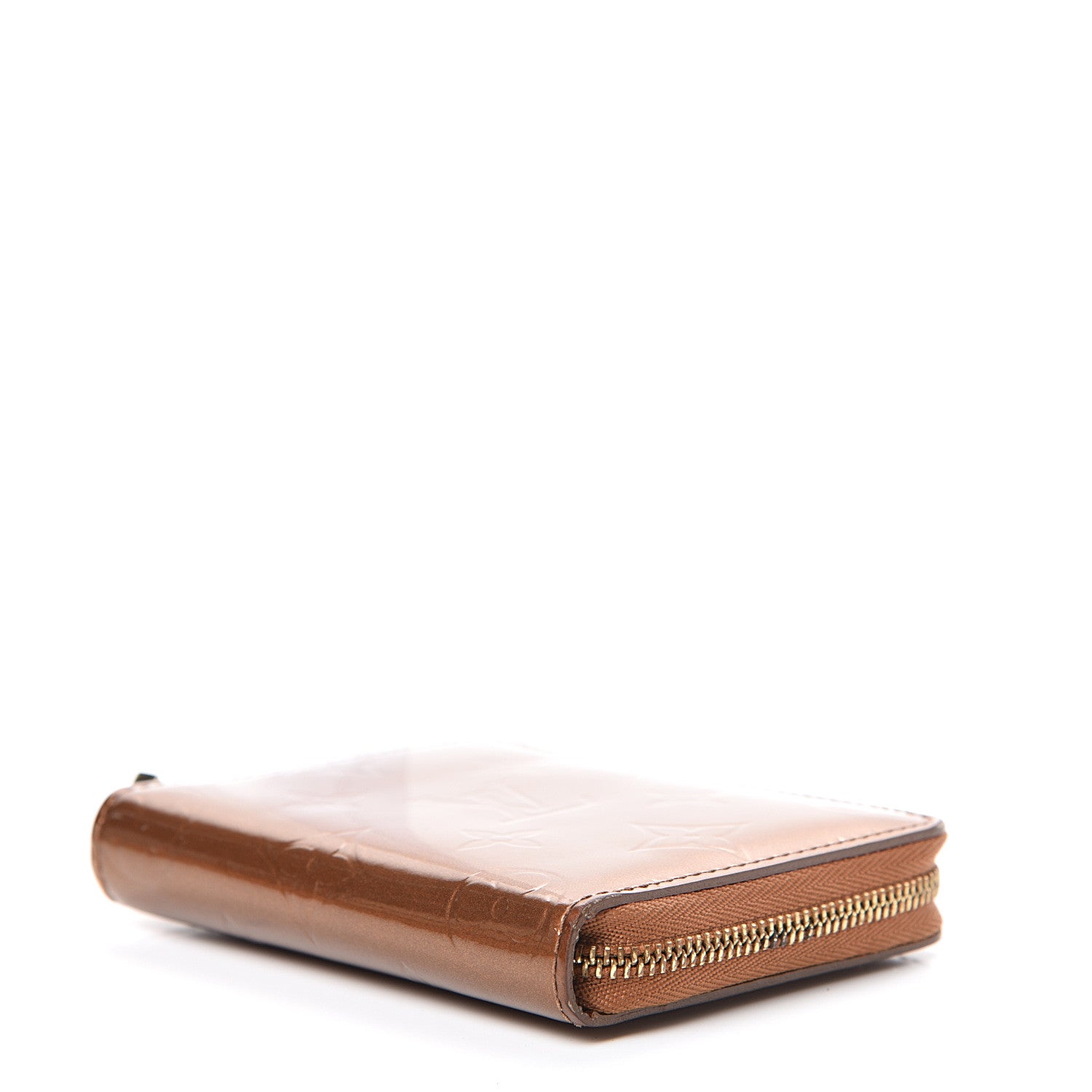 Louis Vuitton Vernis Broome Zip Wallet Bronze 3 of 13