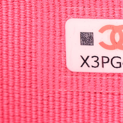 Chanel Caviar Quilted Flap Zip Card Holder Dark Pink 7 of 11