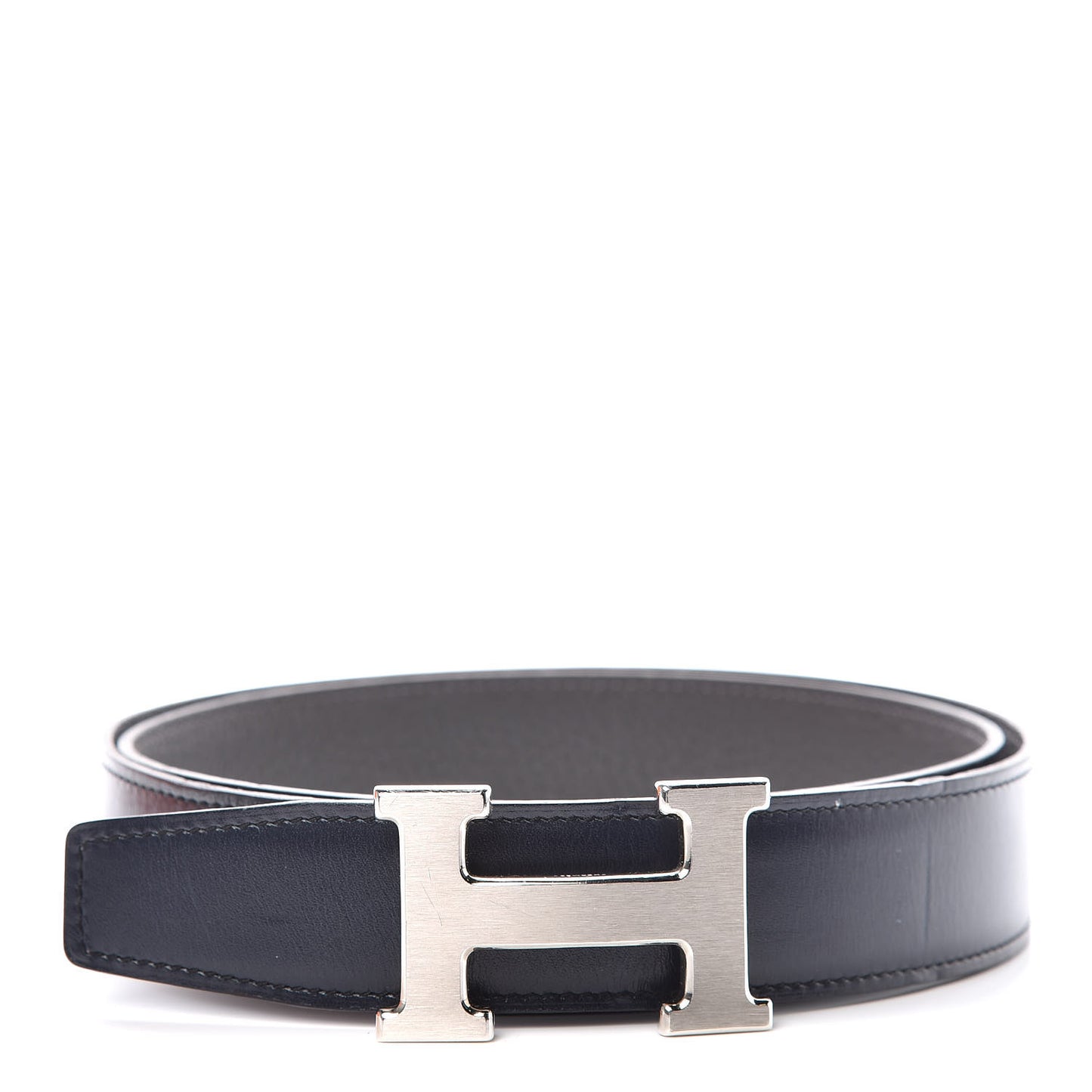 Box Togo 32mm H Belt 85 Bleu Marine Grey