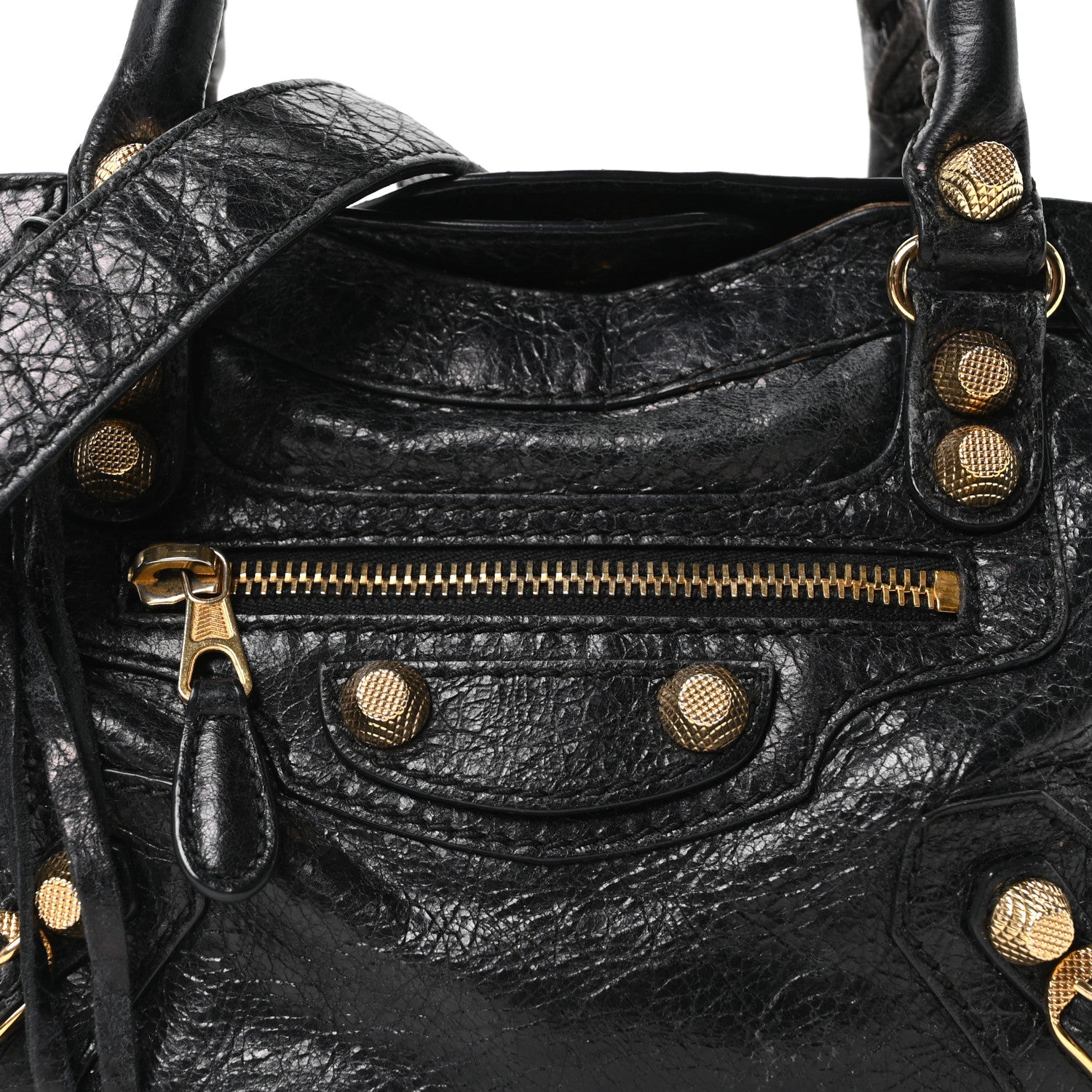 Balenciaga Agneau Giant 12 Gold Hardware Mini City Black 9 of 11