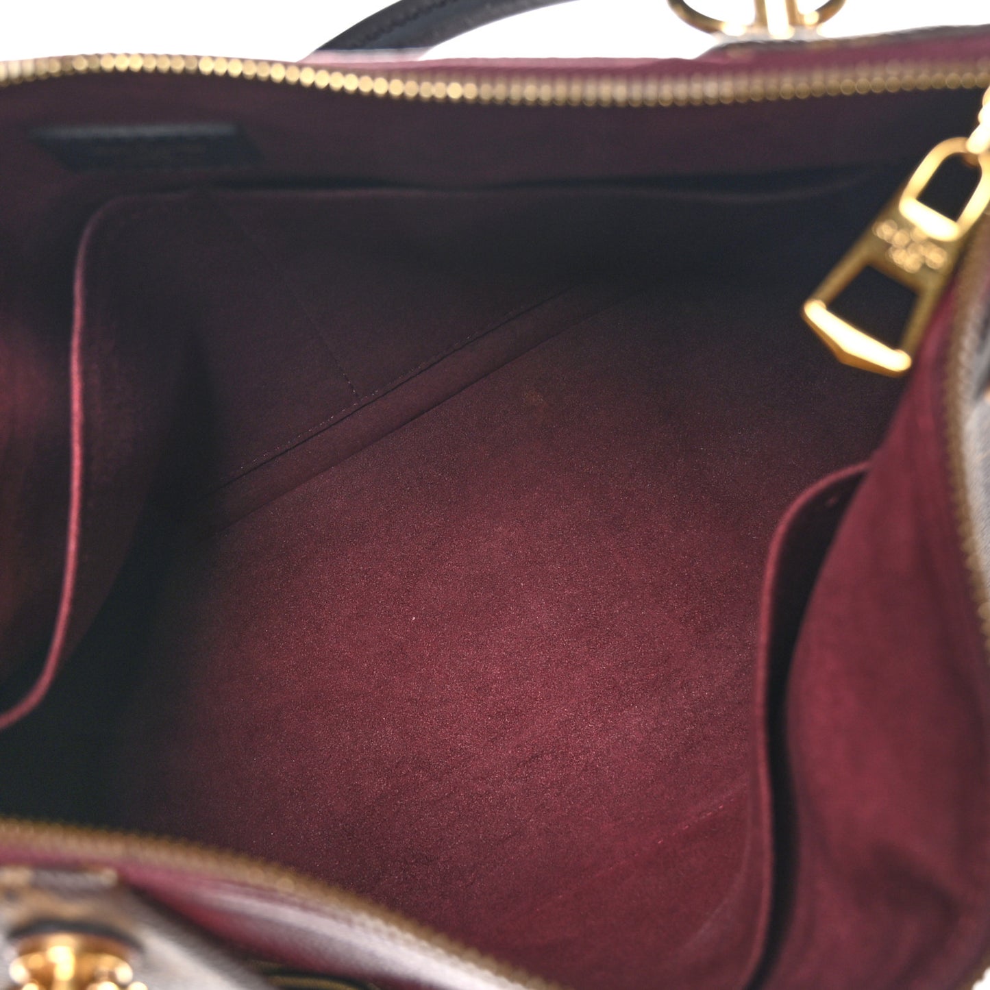 Monogram V Tote MM Bordeaux