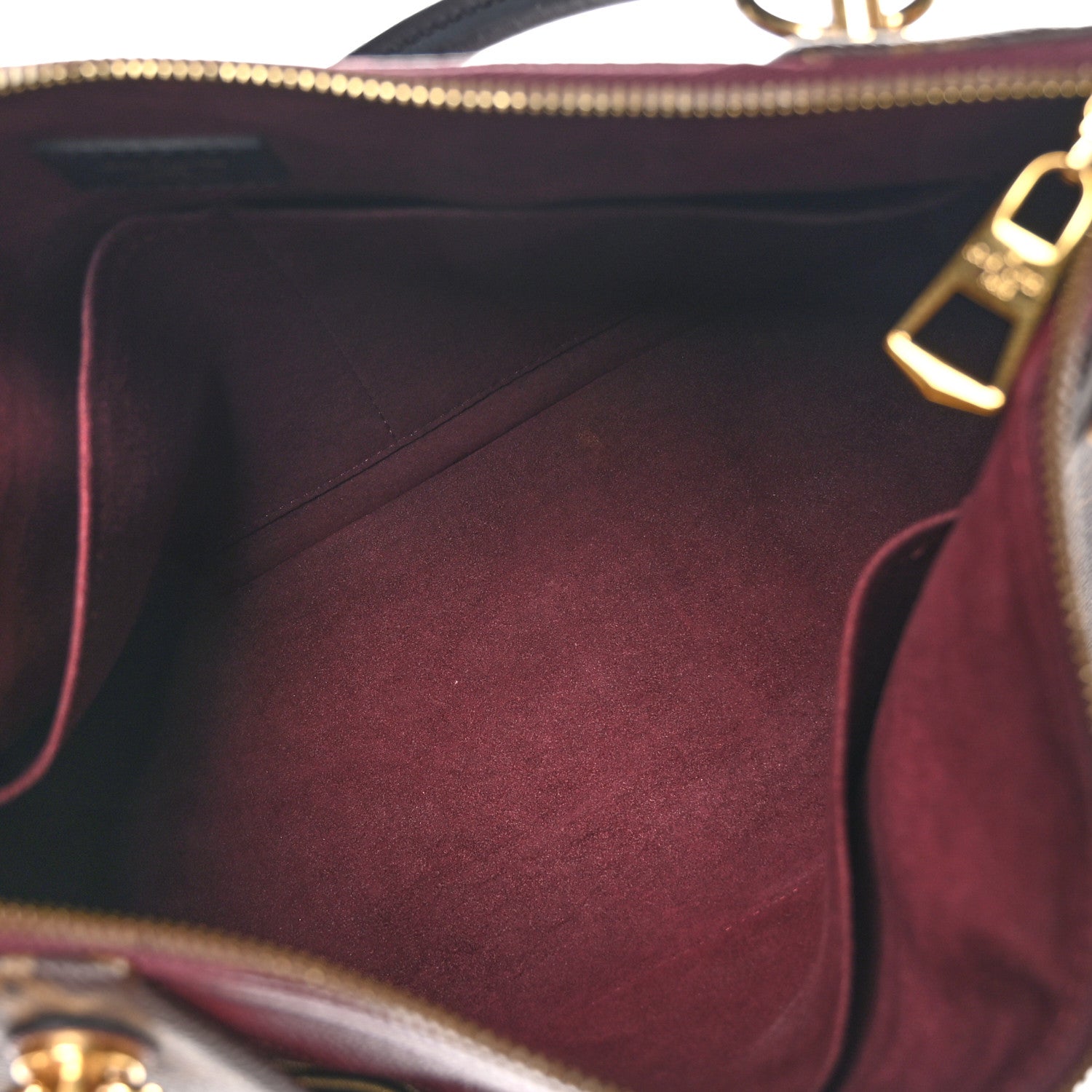 Louis Vuitton Monogram V Tote MM Bordeaux 5 of 12