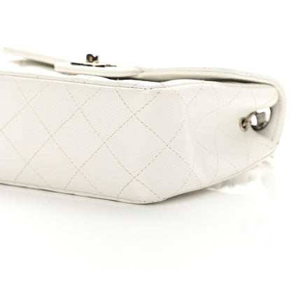 Chanel Caviar Quilted Mini Square Flap White 10 of 17