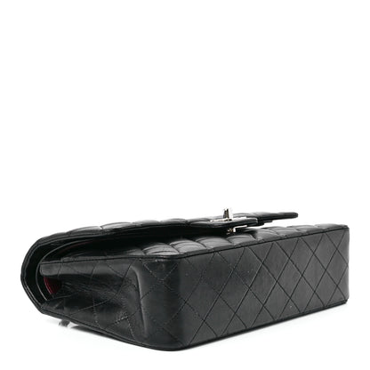 Chanel Lambskin Quilted Medium Double Flap Black 3 of 11