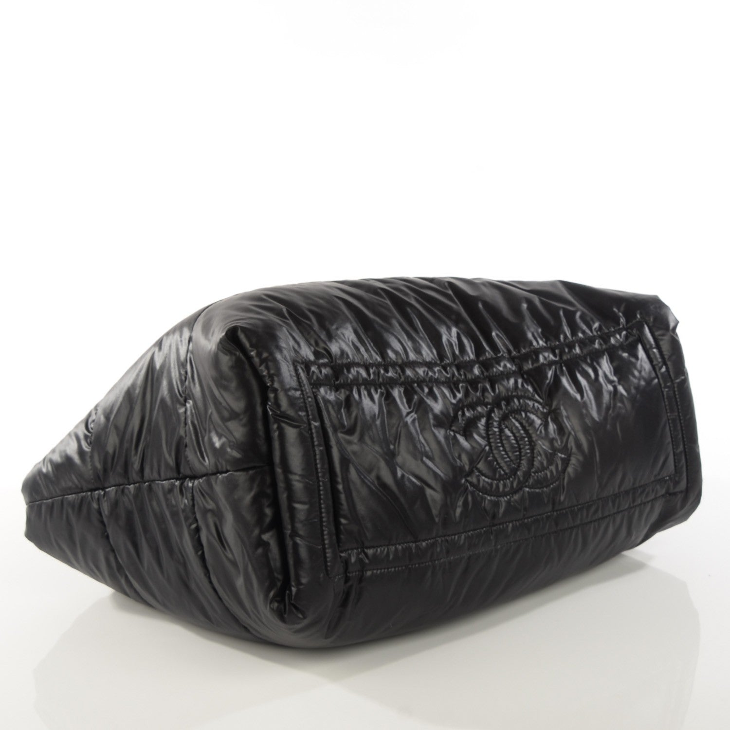 Chanel Nylon Medium Coco Cocoon Reversible Tote Black 4 of 7