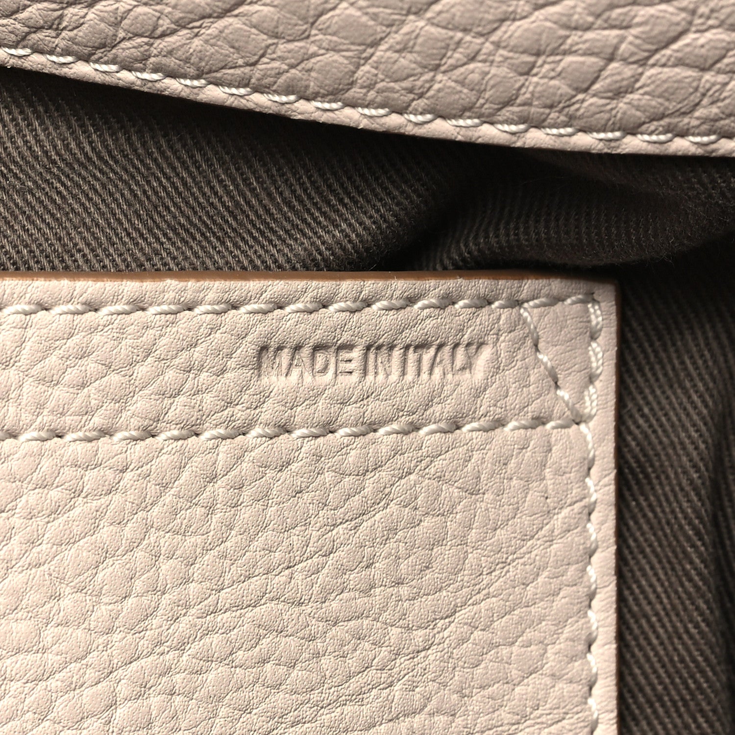 Chloe Grained Calfskin Medium Marcie Saddle Bag Nomad Beige 7 of 11