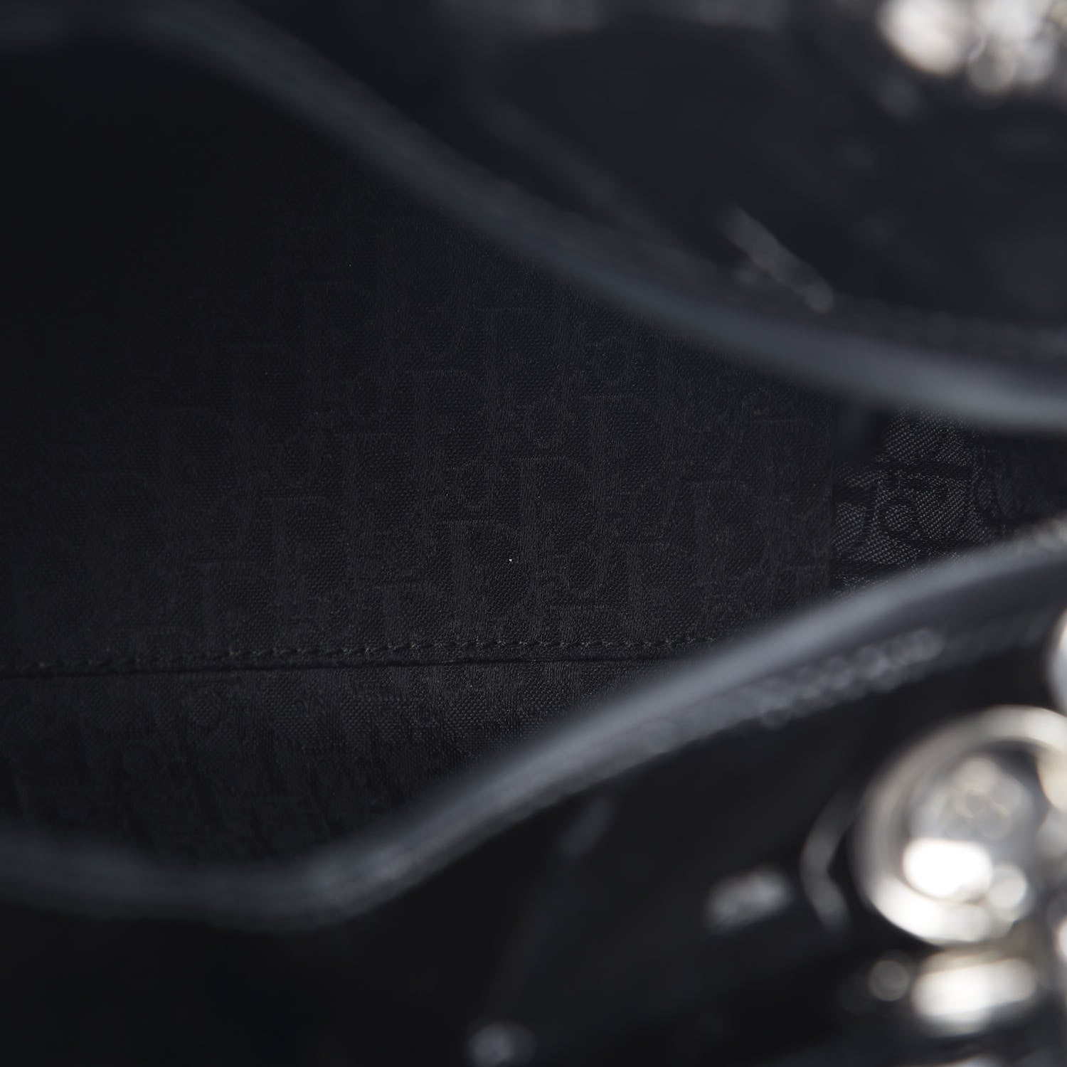 Christian Dior Patent Cannage Medium Lady Dior Black 5 of 10