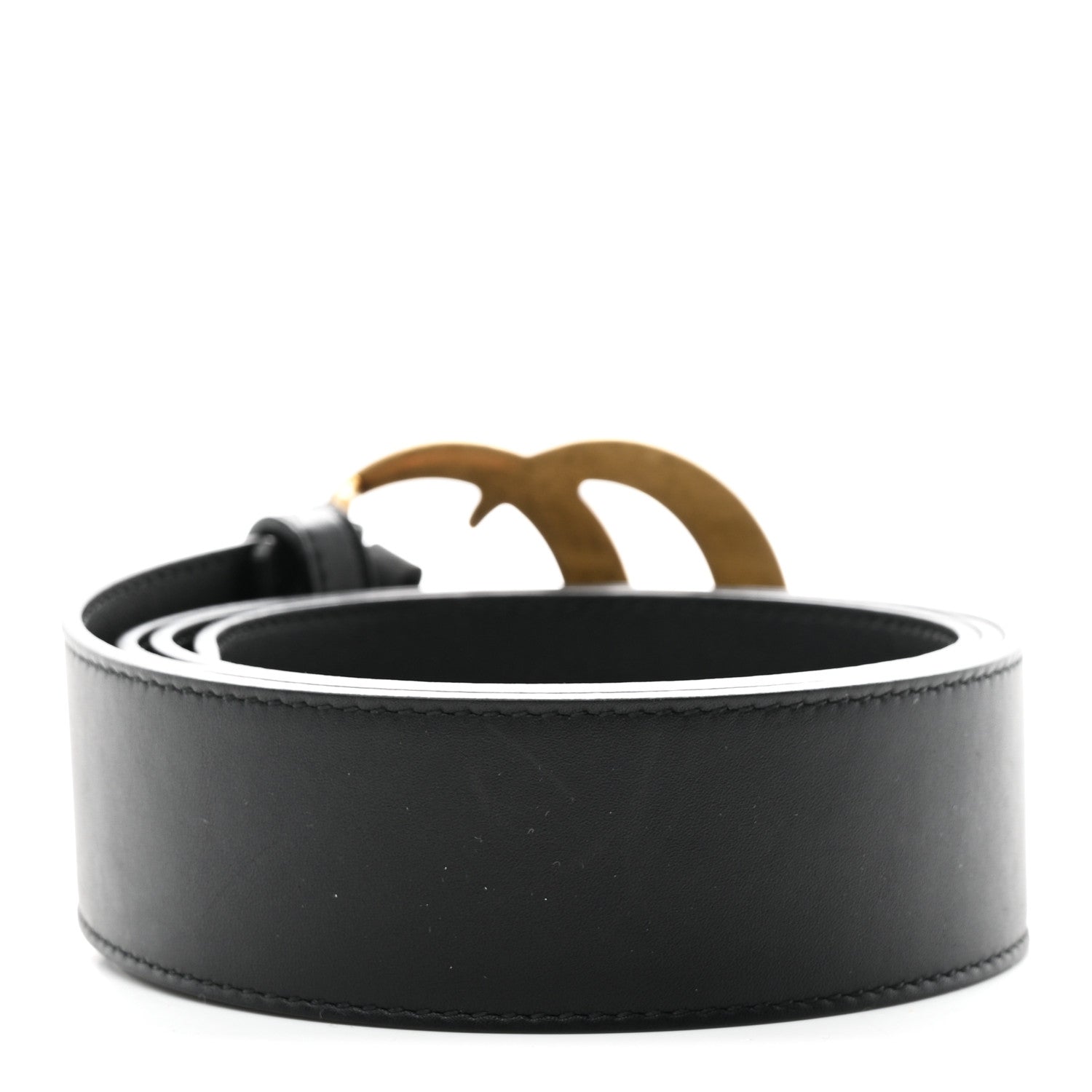 Gucci Calfskin Double G 40mm Belt 95 38 Black 2 of 6
