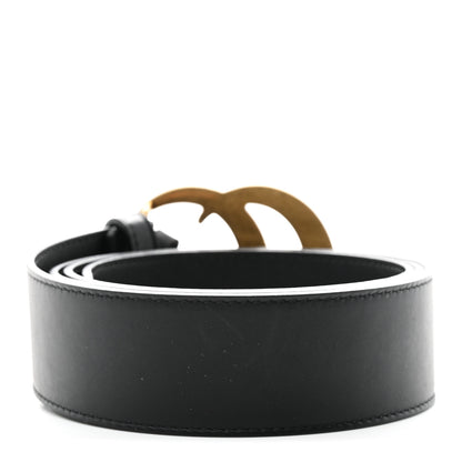 Gucci Calfskin Double G 40mm Belt 95 38 Black 2 of 6