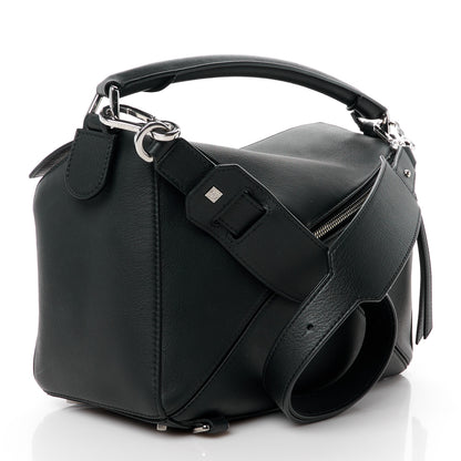 Loewe Calfskin Medium Puzzle Bag Black 3 of 10