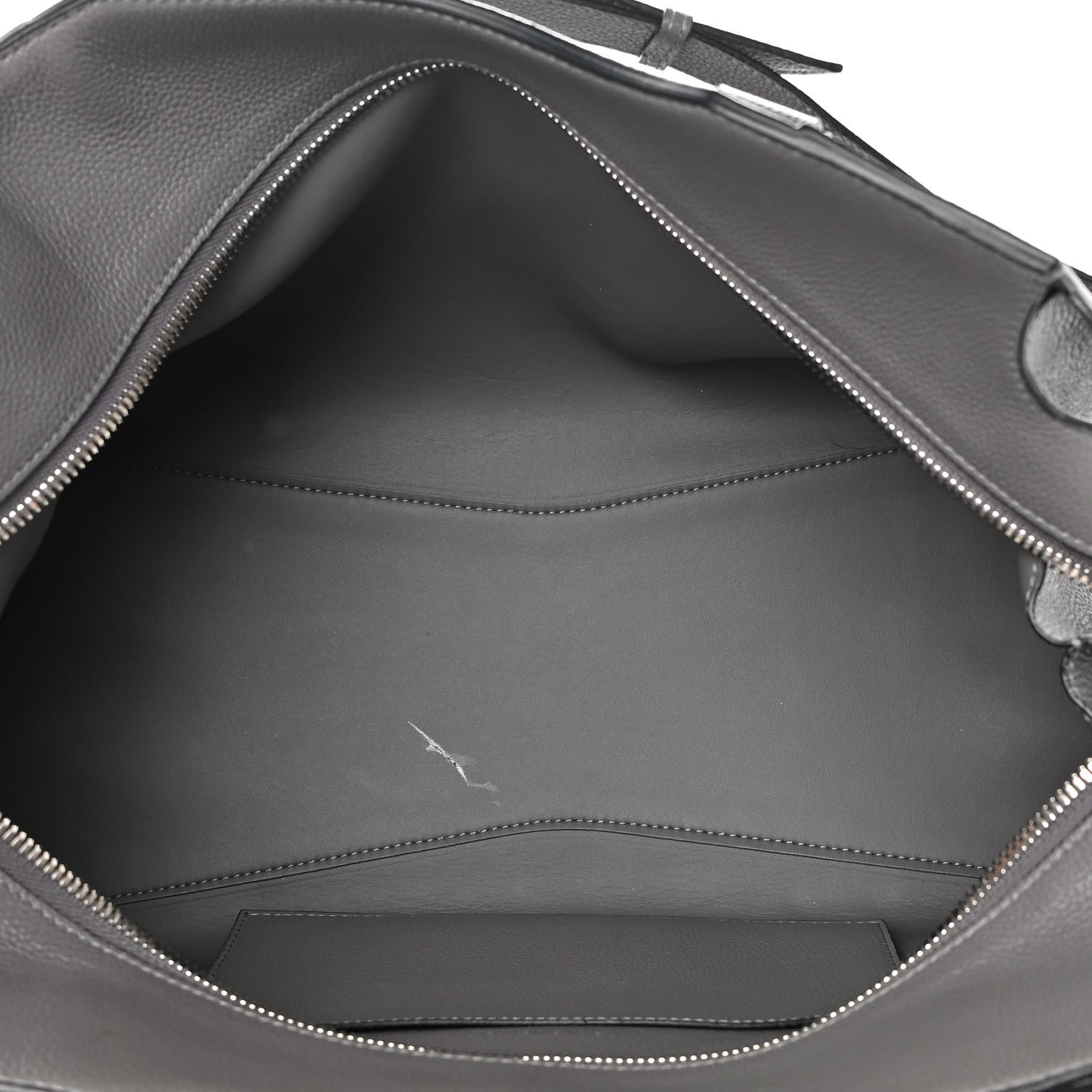 Balenciaga Grained Calfskin Neo Classic Silver Hardware Medium City Dark Grey 4 of 15