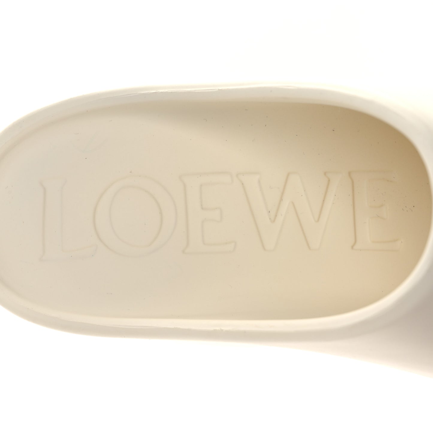 Foam Rubber Terra Clogs Sandals 39 White