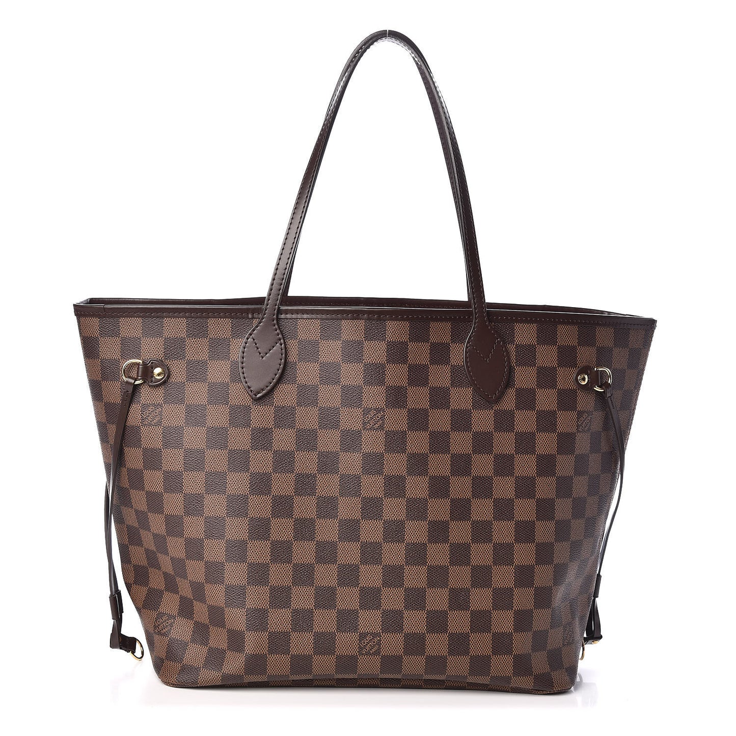 Damier Ebene Neo Neverfull MM Rose Ballerine