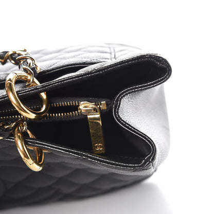 Chanel Caviar Quilted Grand Shopping Tote GST Black 13 of 13