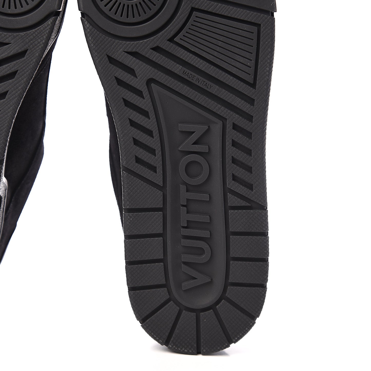 Suede Uniform Sneakers 9.5 Black