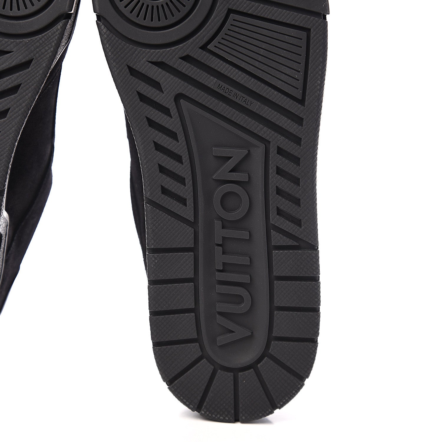 Louis Vuitton Suede Uniform Sneakers 9.5 Black 7 of 9