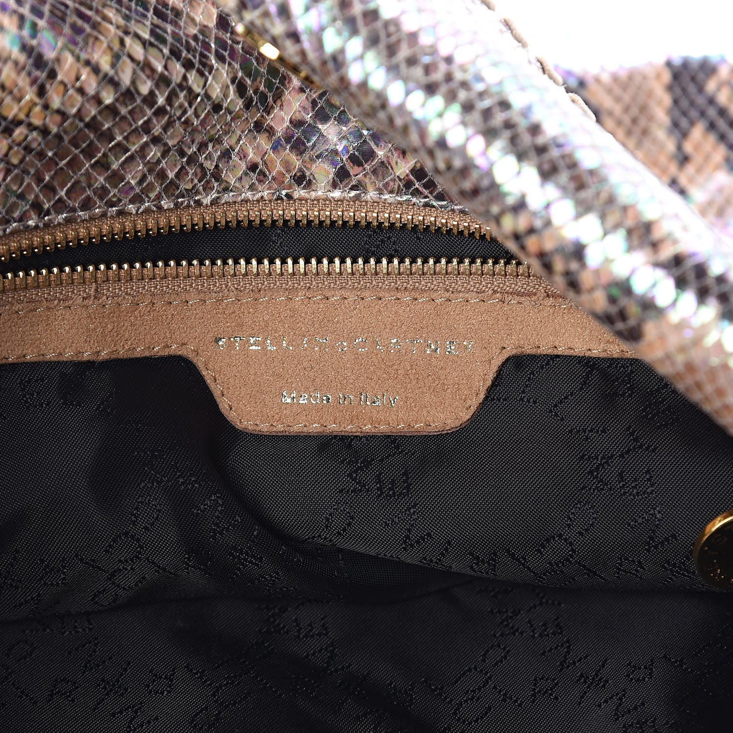 Stella McCartney Eco Python Oleographic Small Falabella Tote 6 of 8