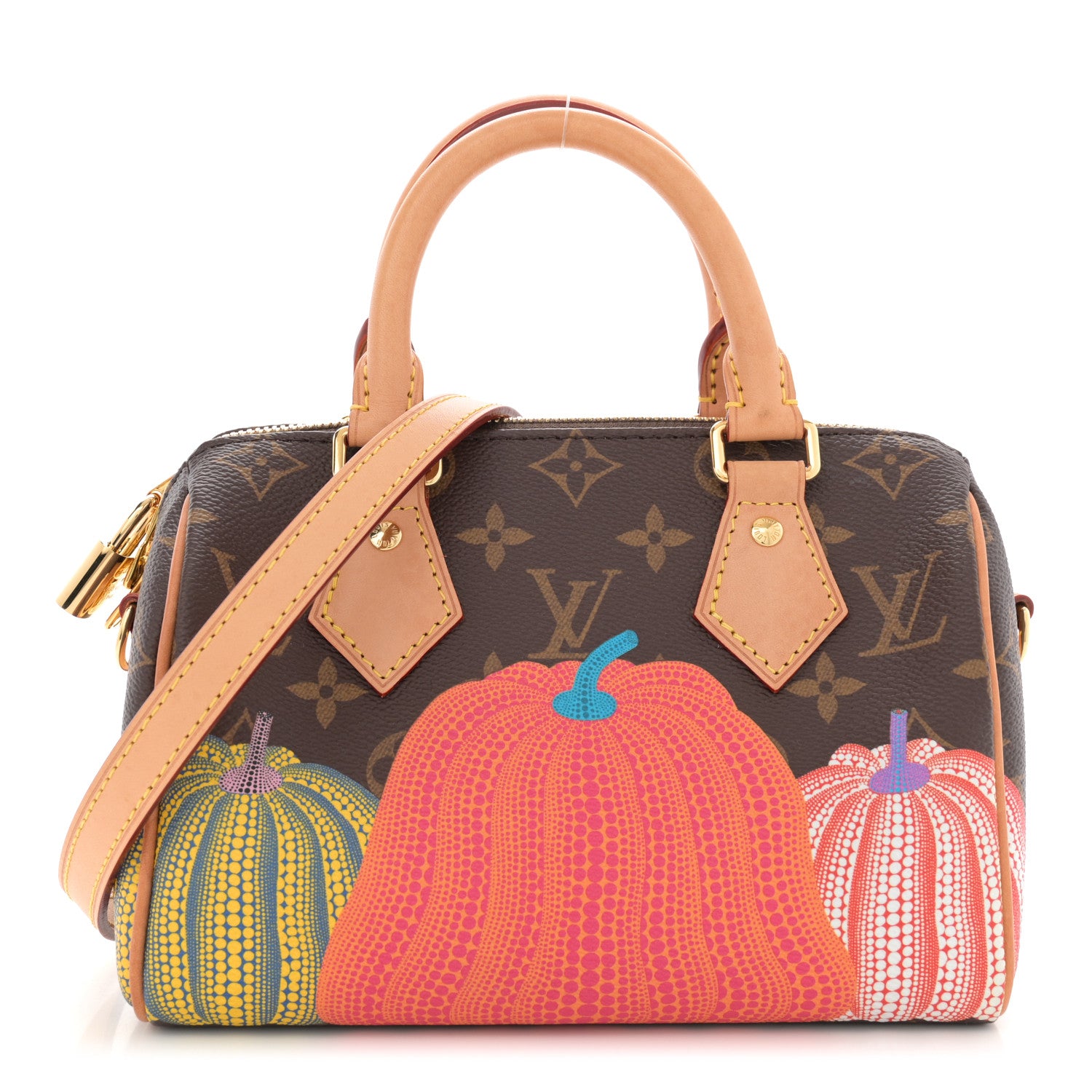 Louis Vuitton LV X YK Monogram Pumpkins Speedy Bandouliere 20 1 of 10