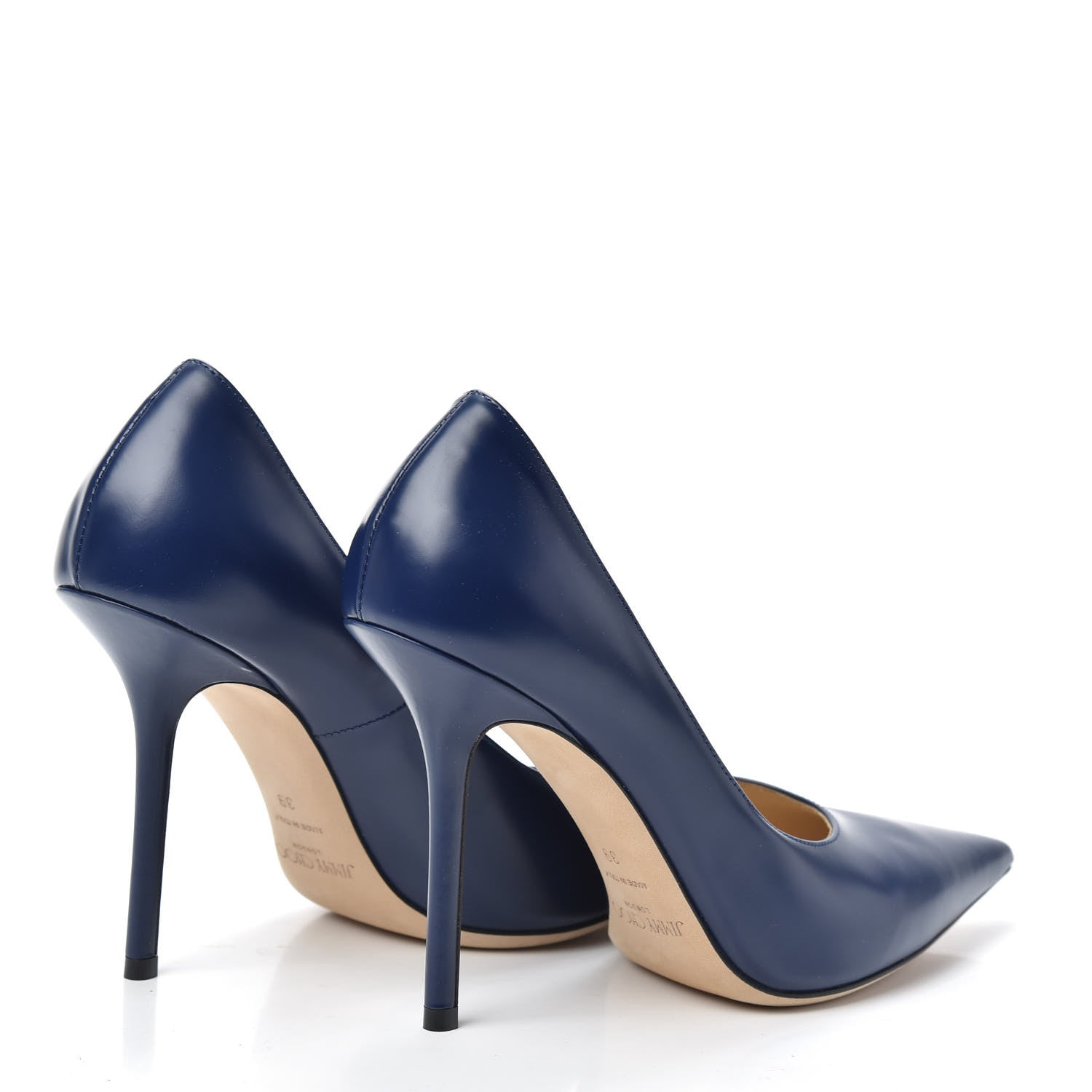 Jimmy Choo Kid Agnes Pumps 39 Navy 4 of 6