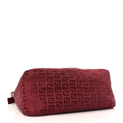 Fendi Zucchino Mama Baguette Red 4 of 12