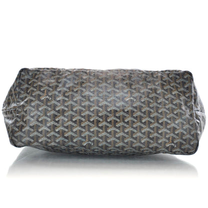 Goyard Goyardine Saint Louis GM Black Gold 6 of 10