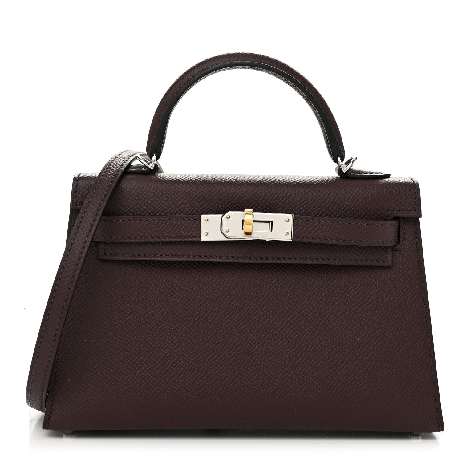 Hermes Epsom Mini Kelly Sellier 20 Rouge Sellier 1 of 13