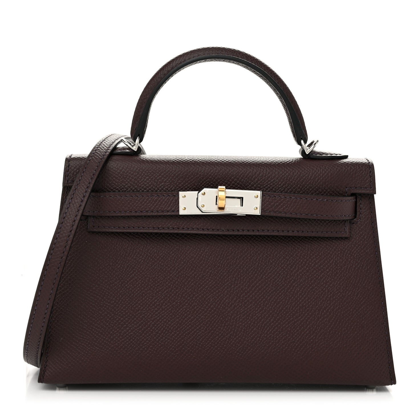 Epsom Mini Kelly Sellier 20 Rouge Sellier