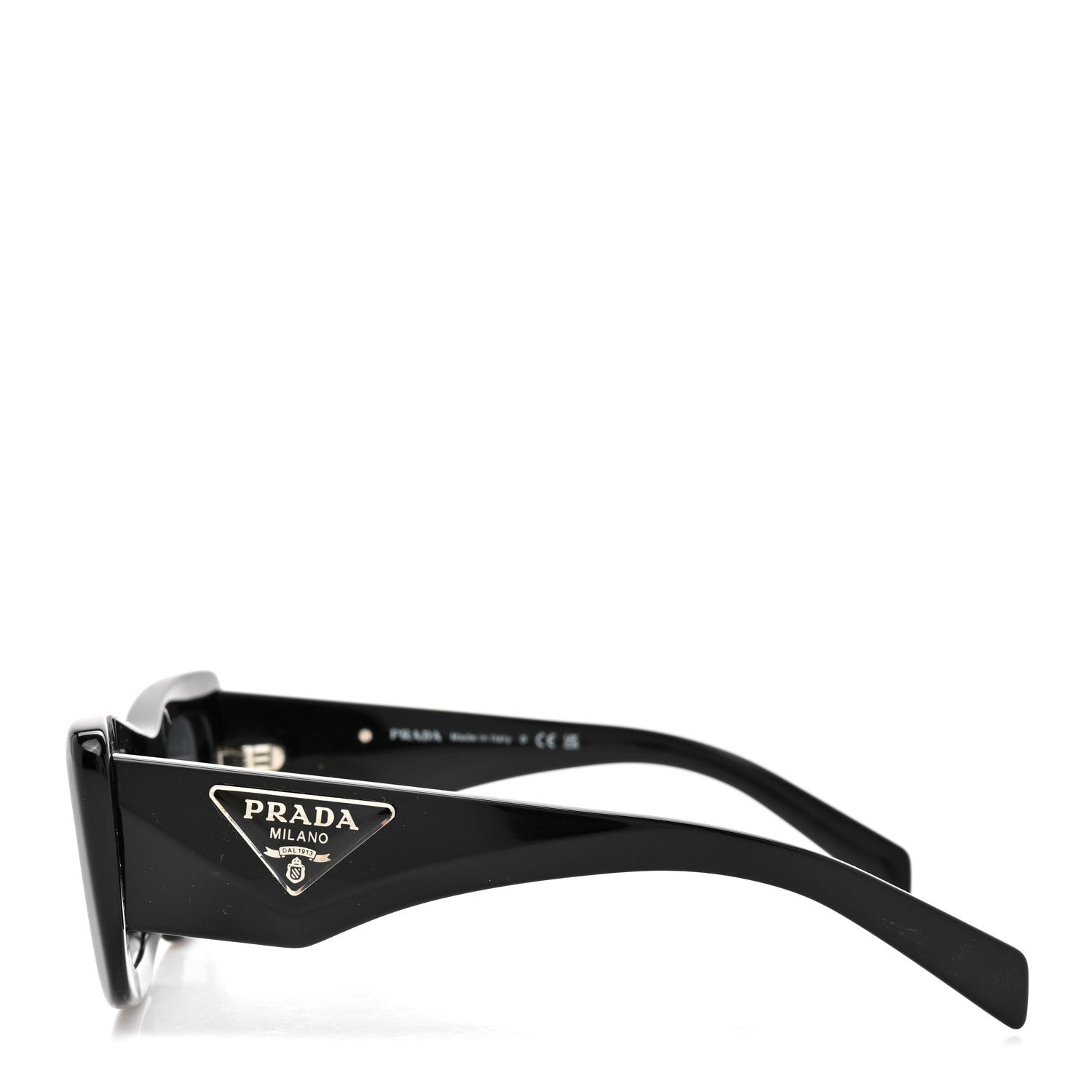 Prada Acetate Symbole Sunglasses SPR 13Z Black 3 of 8